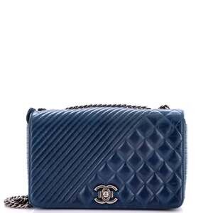 Chanel Coco Boy Flap Bag Quilted Aged #242374C26B